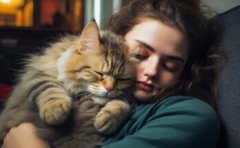 Your Cat's Sleeps in Your Arms Like a Baby
